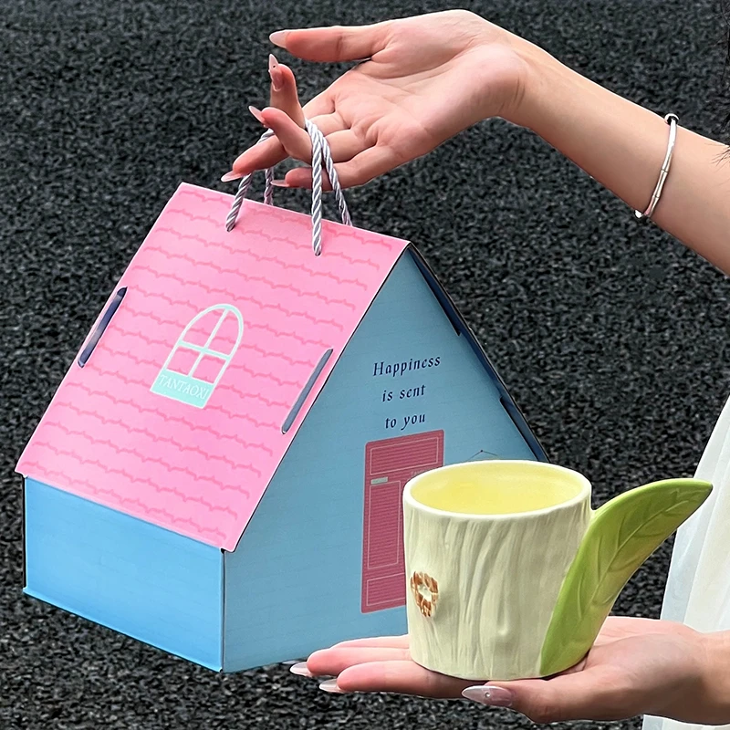 开学季礼物送学生实用陶瓷马克杯水杯礼盒装同学室友创意走心礼品