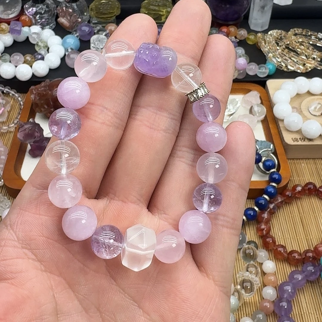 银S925镶嵌水晶手链