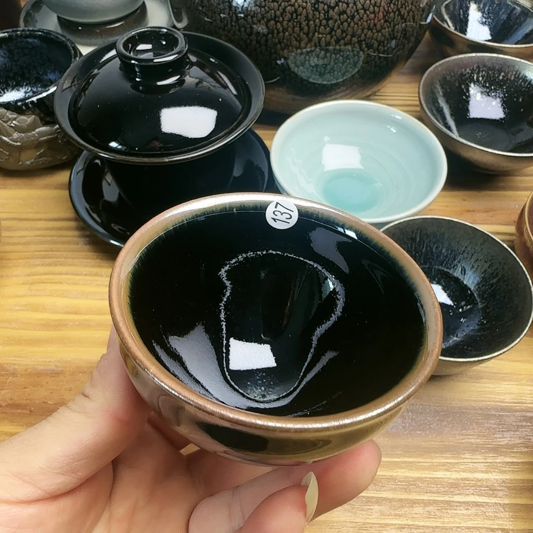 茶盏建窑建盏茶器137