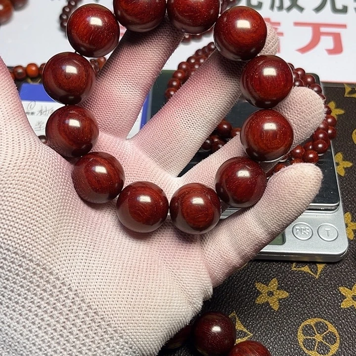 手串/手链小叶紫檀2.0鱼鳞底金星泥料