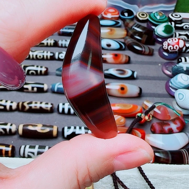 玛瑙/玉髓合金珠宝半成品