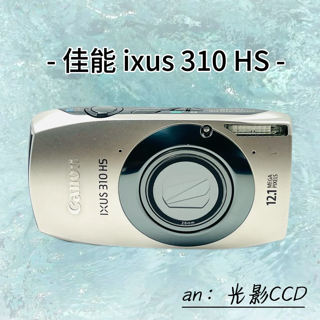 95新 Canon/佳能 ixus310 1200w像素可拍实况大屏触摸人像