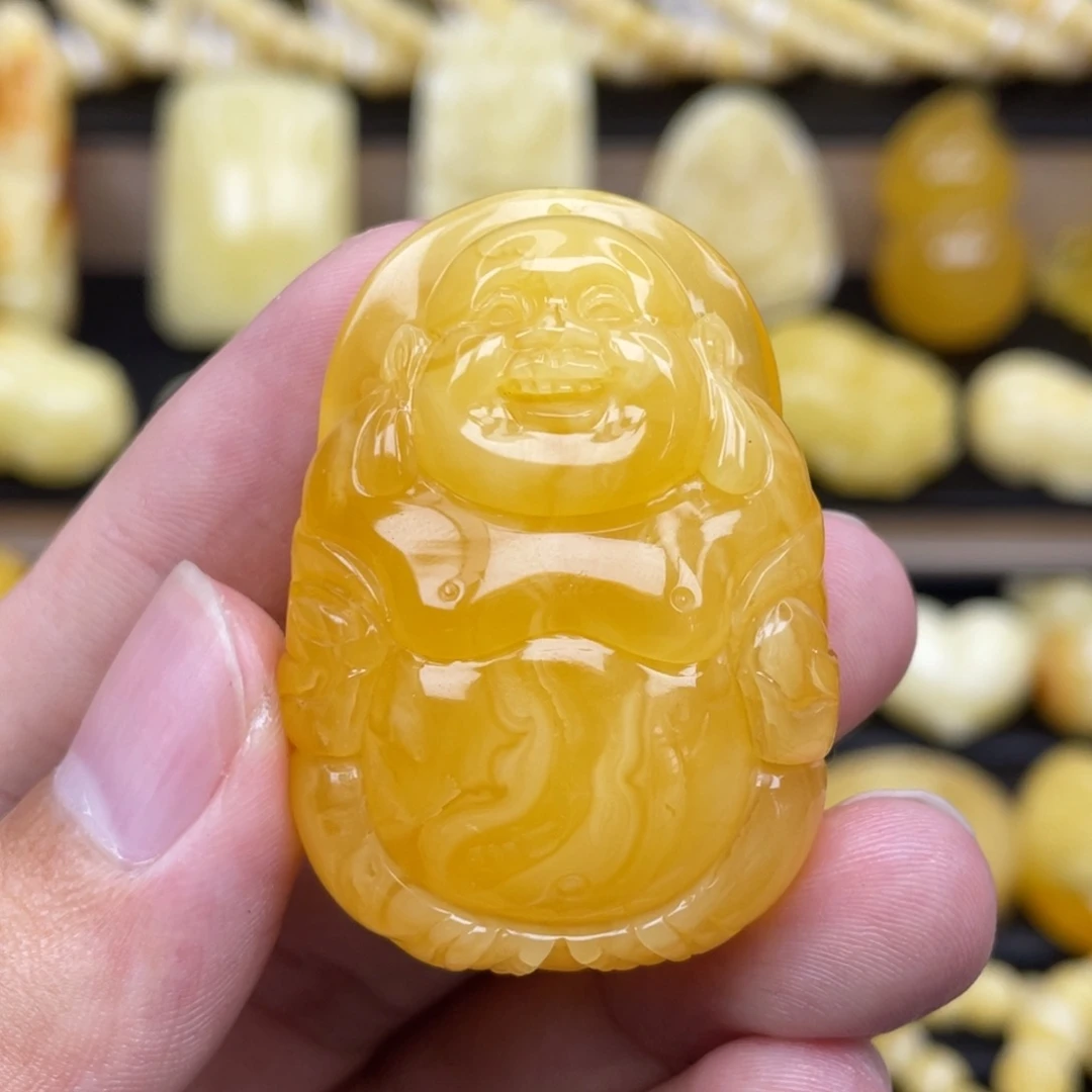 琥珀未镶嵌裸石琥珀蜜蜡