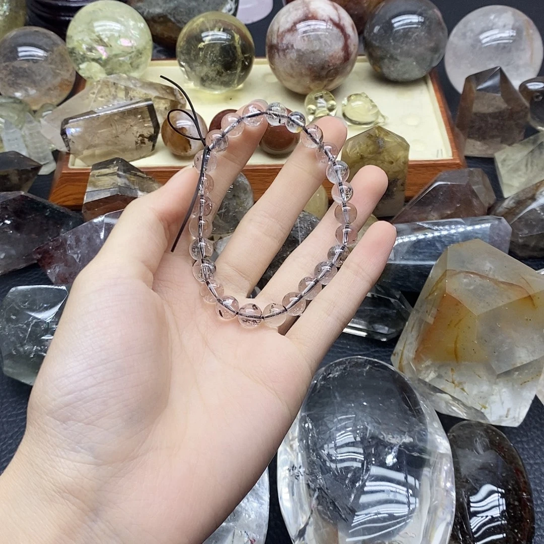 未镶嵌水晶珠宝半成品131水晶石