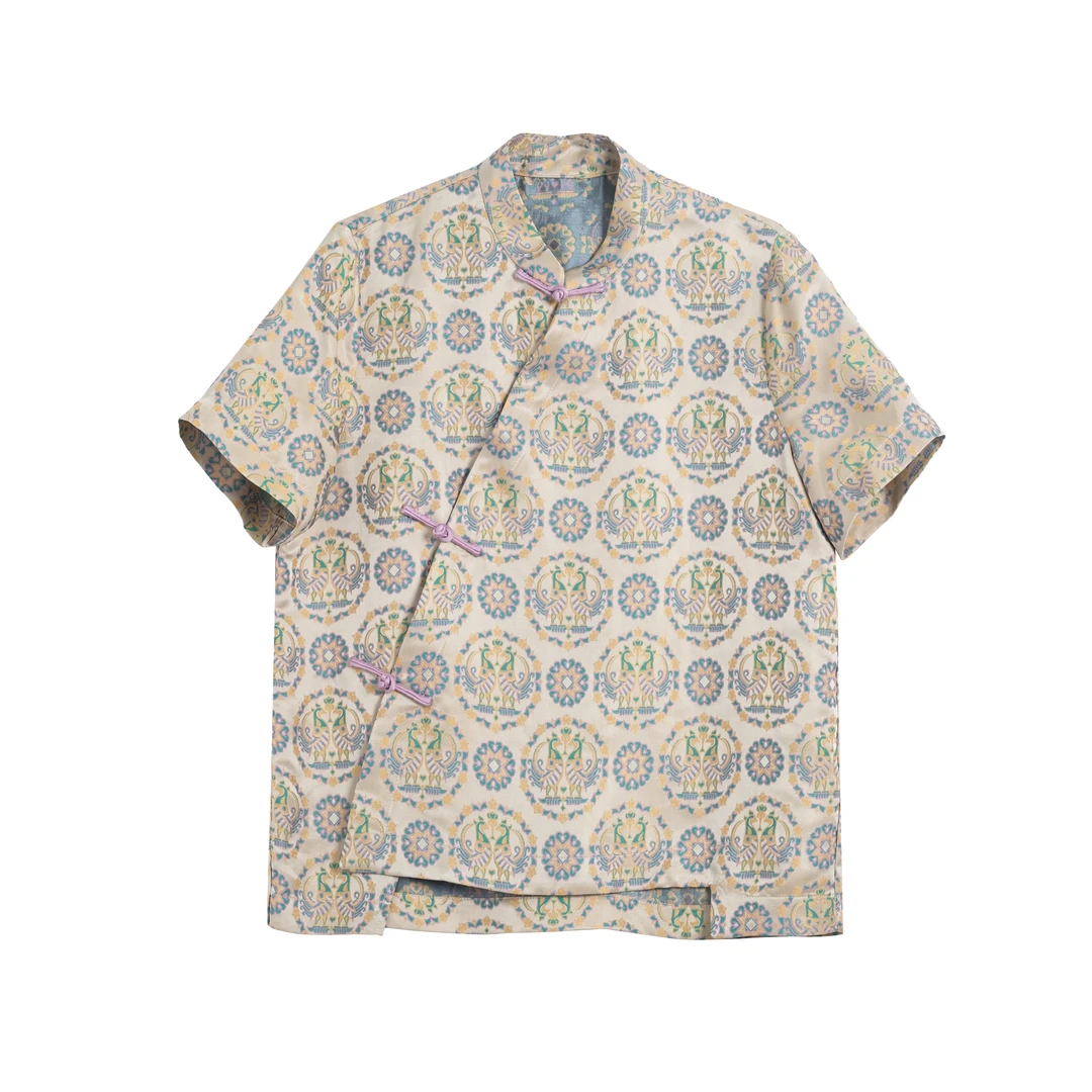 MTW-771新中式宋锦复古上衣