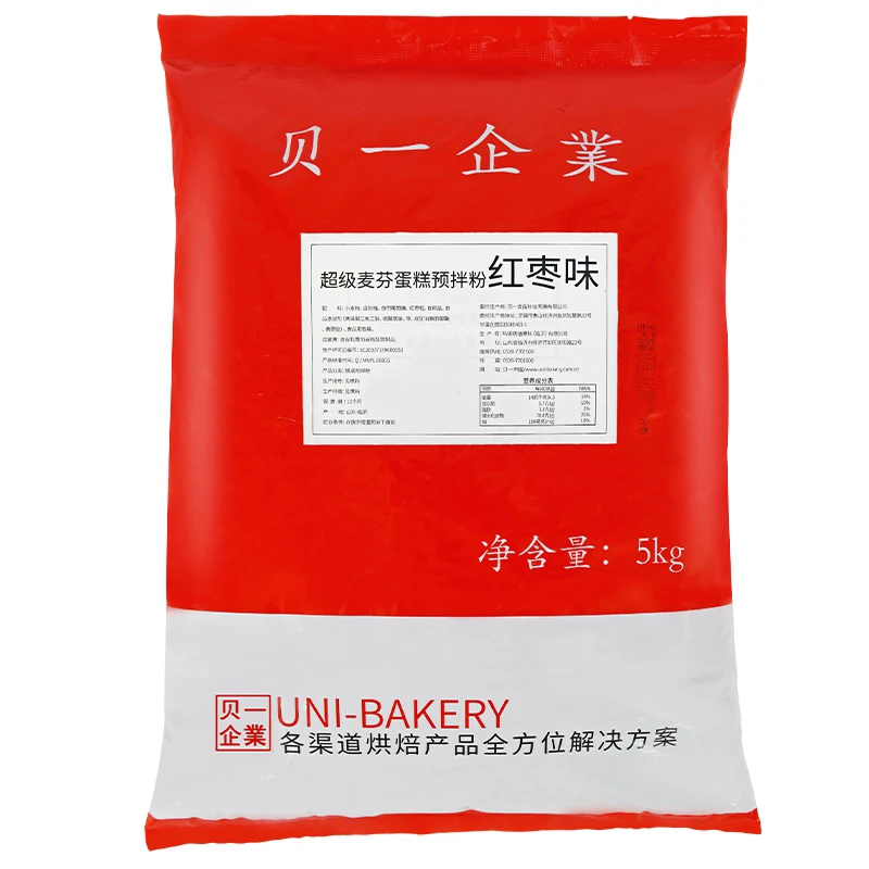 贝一超级麦芬预拌粉红枣味