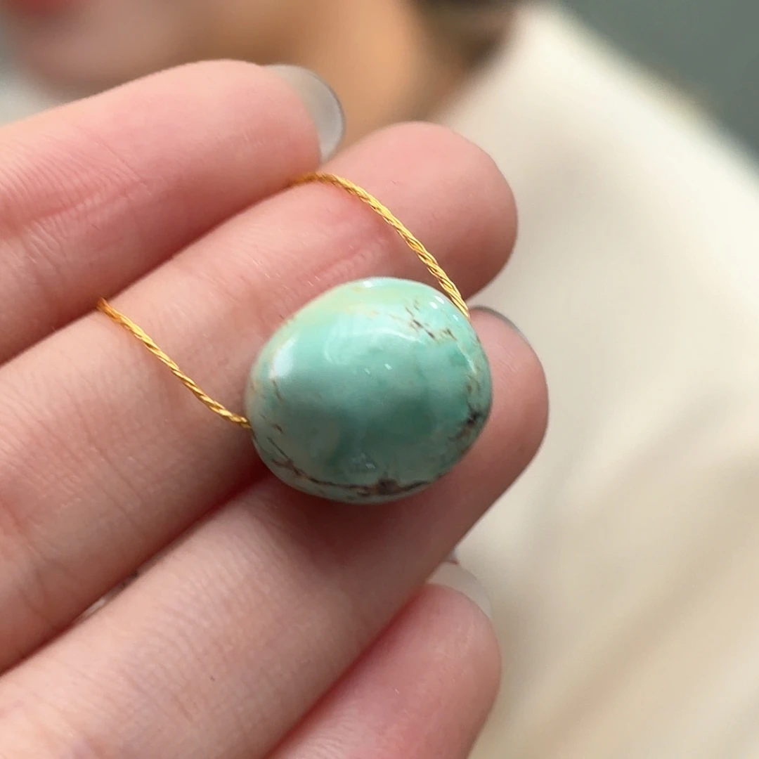 绿松石未镶嵌颈饰