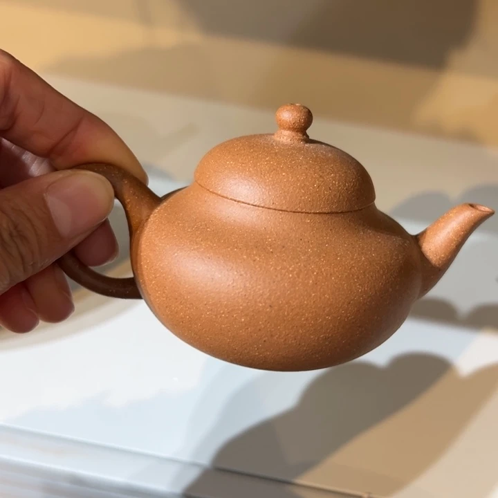 紫砂茶壶瑕疵梨子100c c