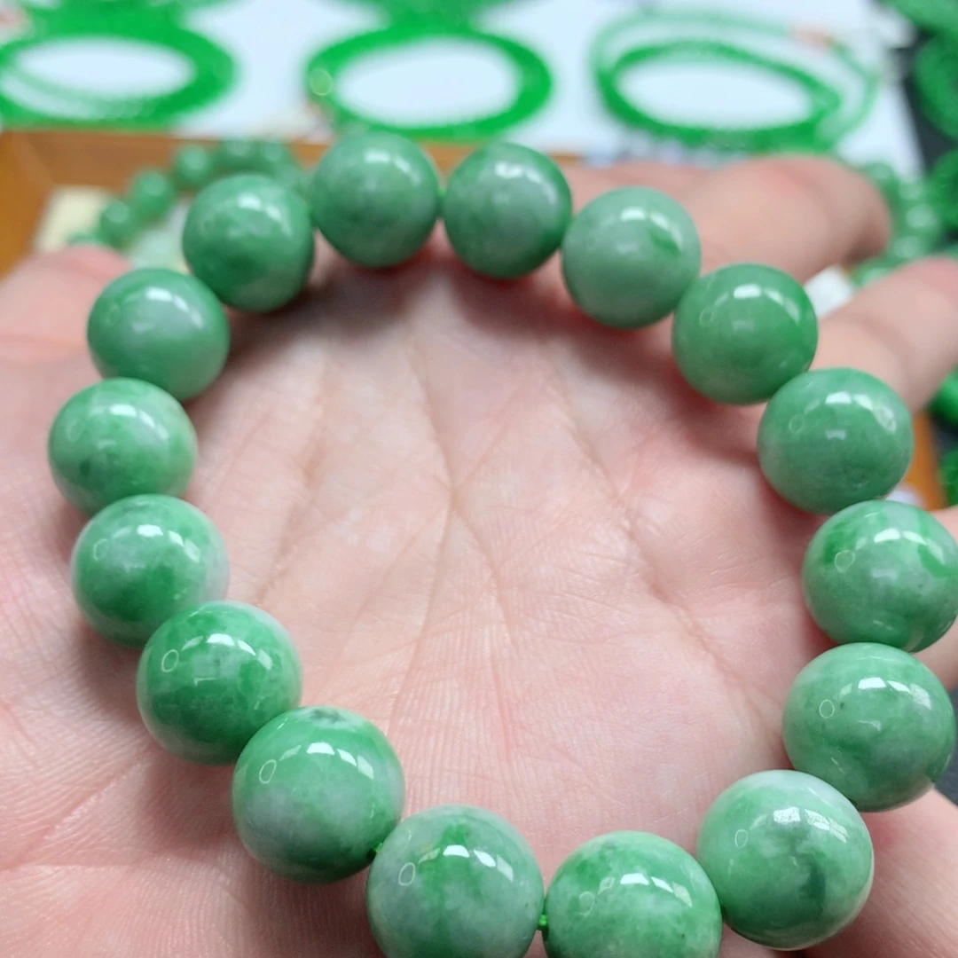 未镶嵌手链翡翠翡翠