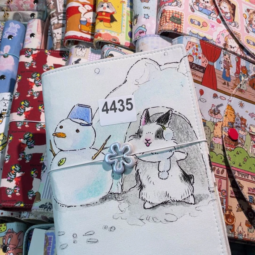 织绣A5 活页不加纸4435