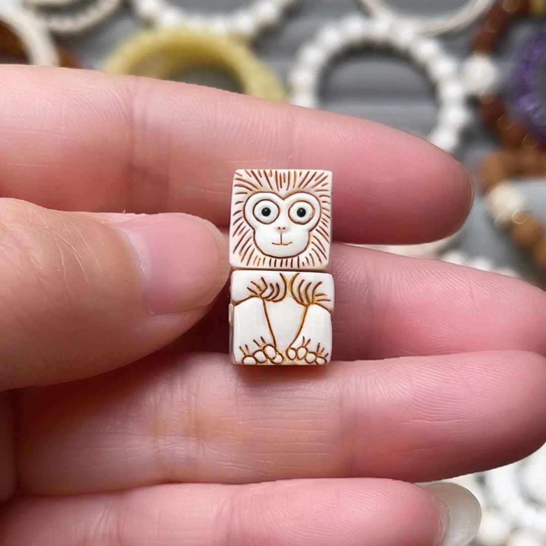 猛犸象牙手串/手链/手镯魔方猴子