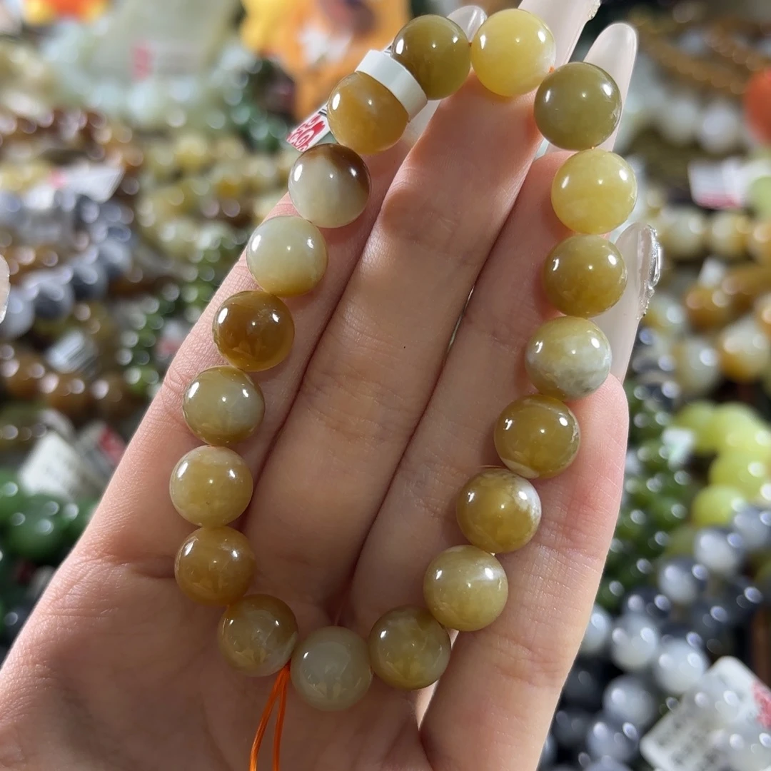 和田玉未镶嵌手链239