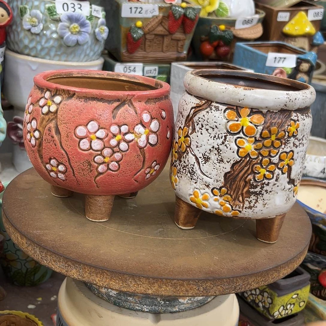粗陶多肉花盆花盆