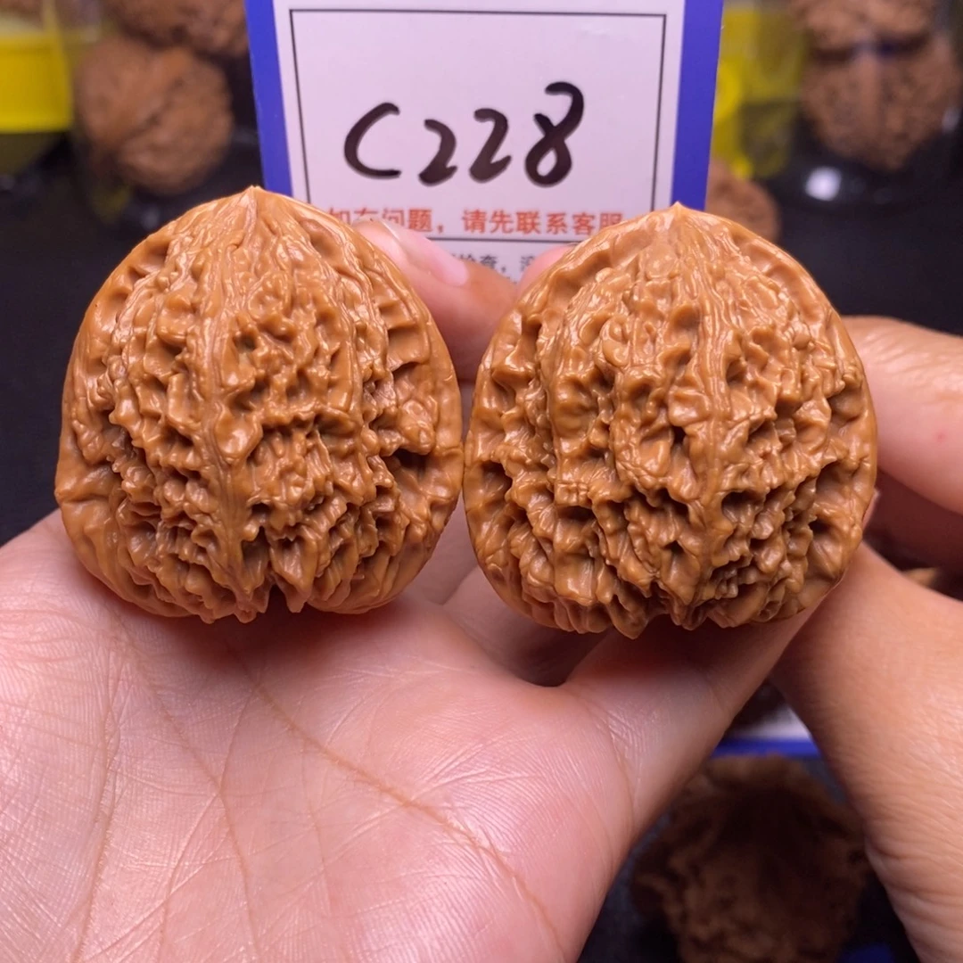 把件桃核42南疆石c228