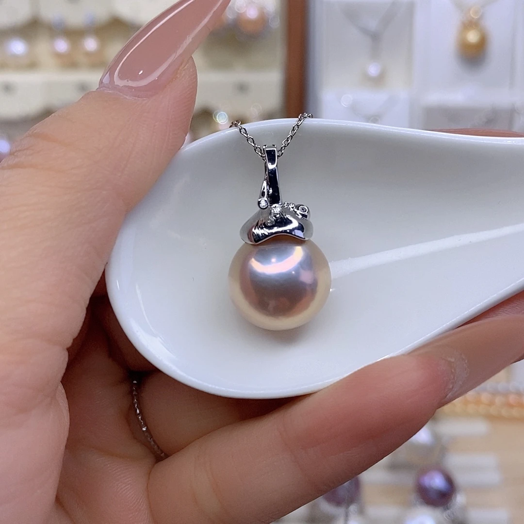 淡水珍珠合金颈饰F