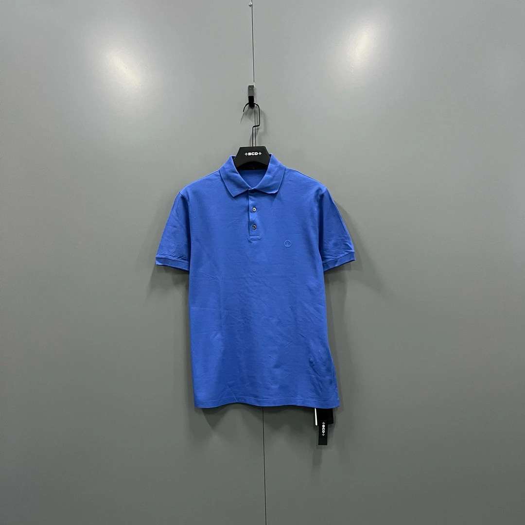 99新 LouisVuitton/路易威登 ab927 207025 lv 蓝色polo衫 S码
