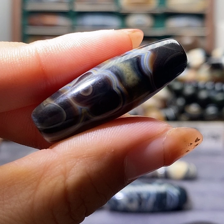 波***一玛瑙/玉髓未镶嵌吊坠(不含链)