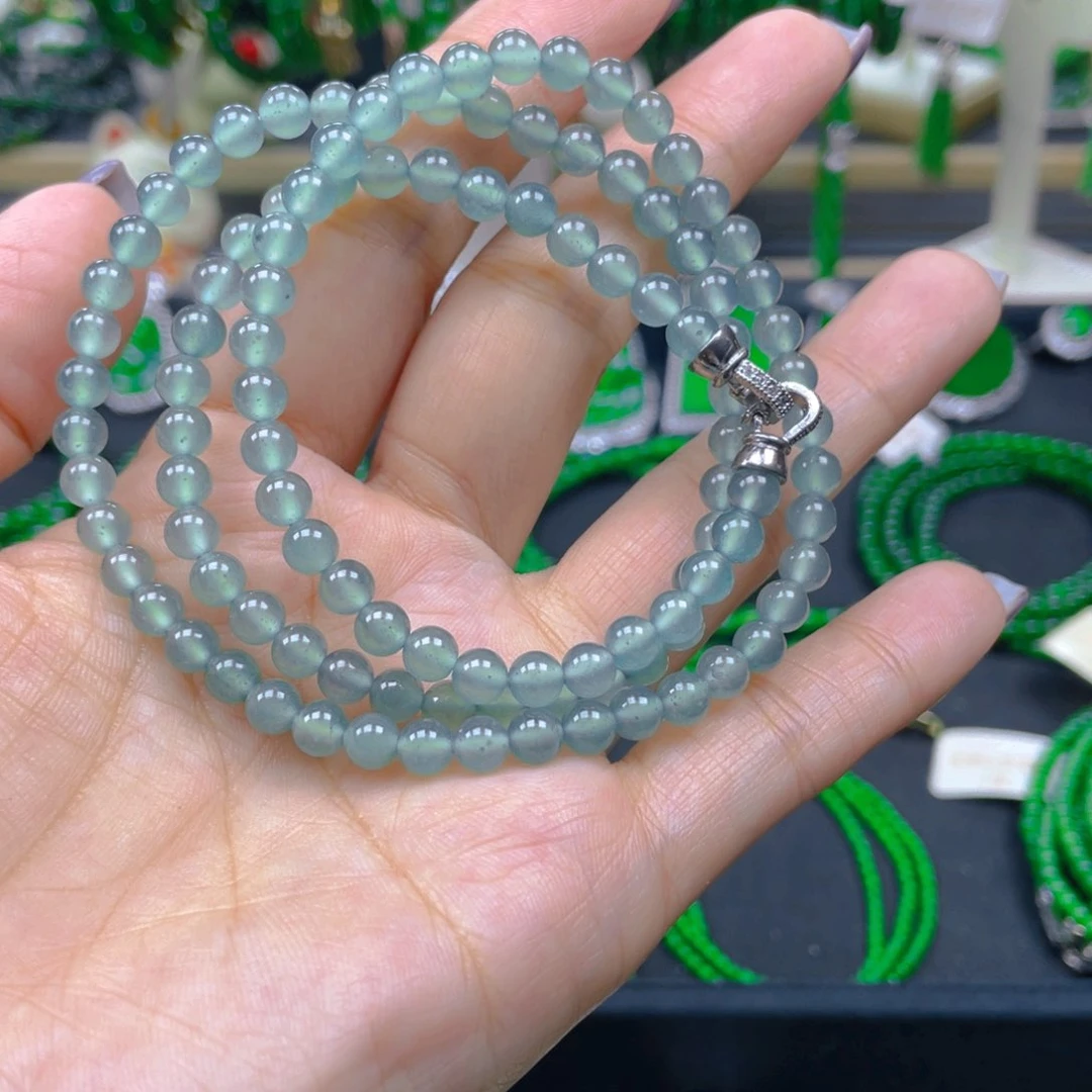 颈饰未镶嵌翡翠项链5