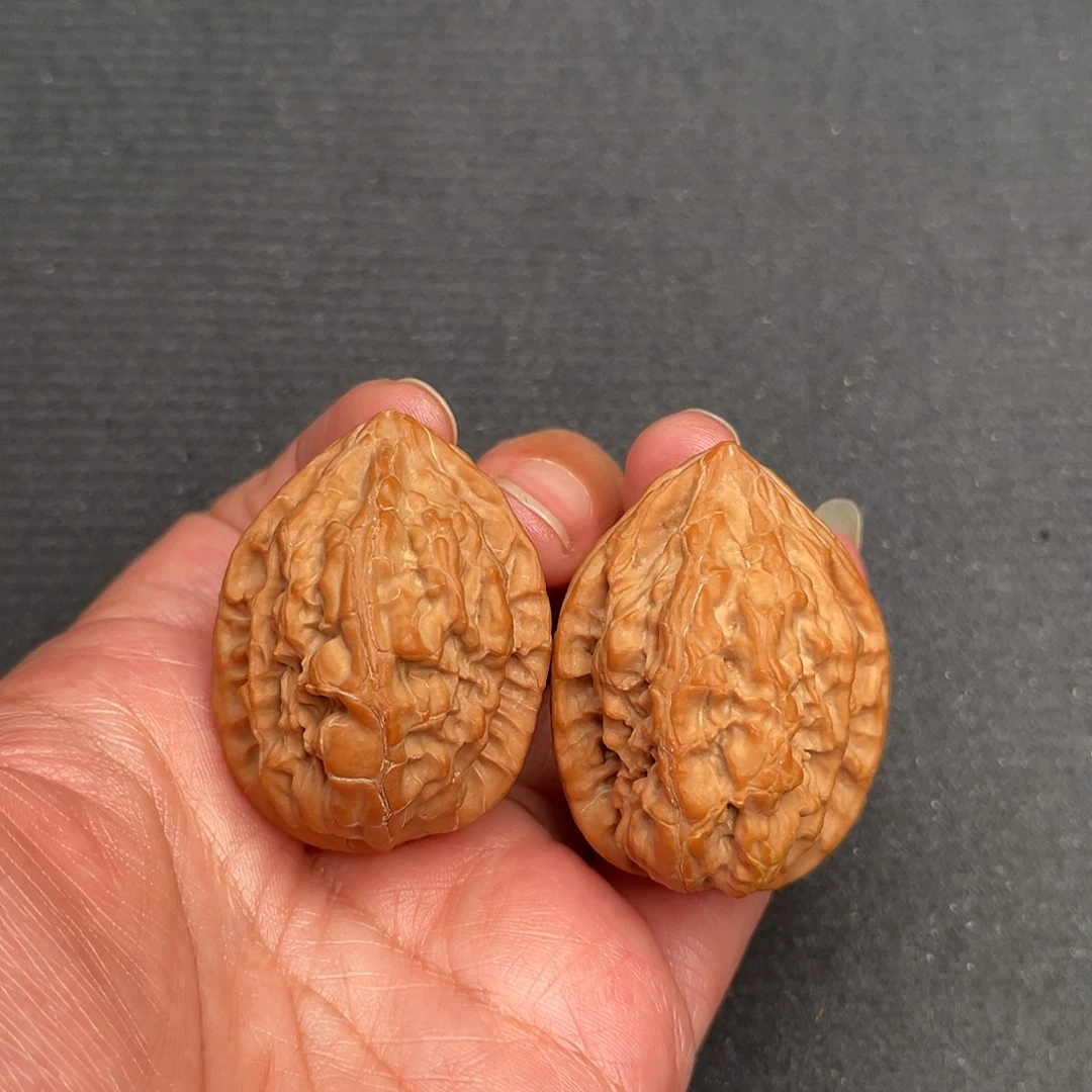 把件桃核33×36×44全品头茬无药十三陵鸡心XM3572
