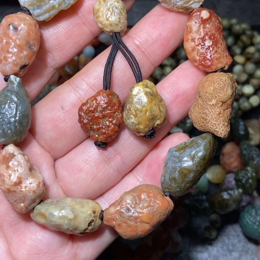 【闪购商品】玛瑙/玉髓颈饰合金用****7