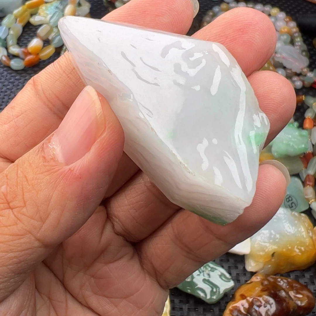 翡翠裸石缅甸翡翠
