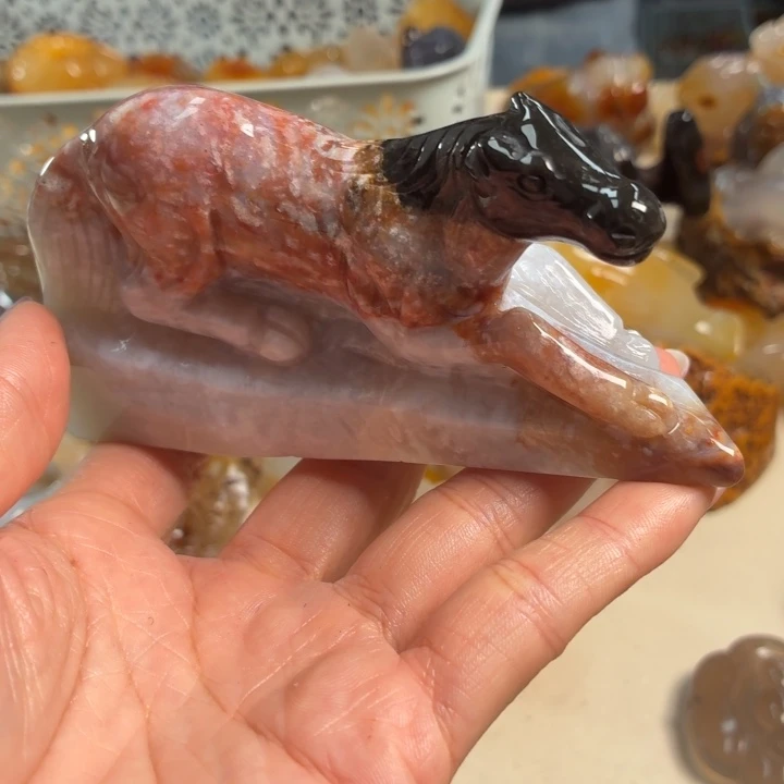 玛瑙/玉髓未镶嵌吊坠(不含链)