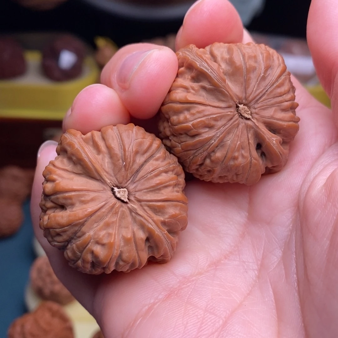 吊坠文玩核桃38平底锅