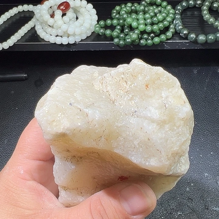 和田玉（糖玉）未镶嵌车挂