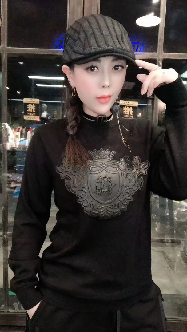 【JDKJ】潮品轻奢高端气质百搭休闲潮流时尚男士羊毛衫Y1