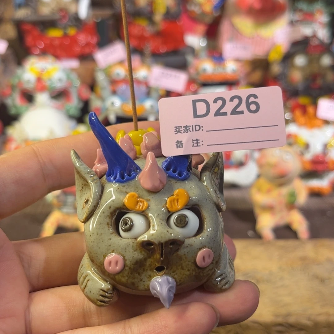 泥塑纯手工茶宠摆件