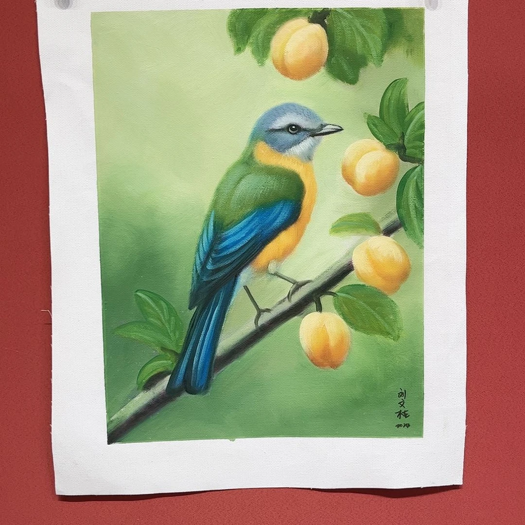 油画刘文桂油画作品