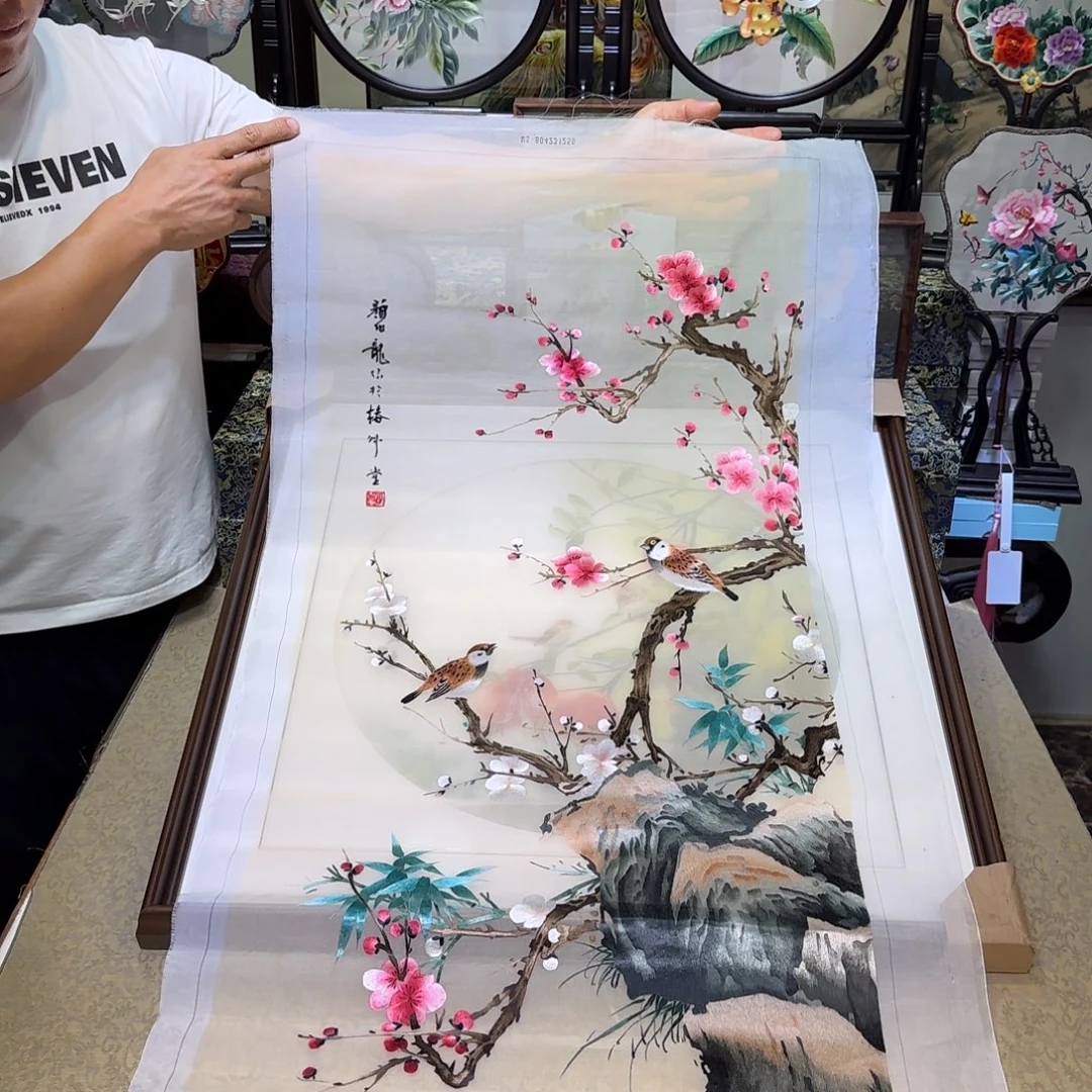 刺绣刺绣工艺精湛独特设计理念