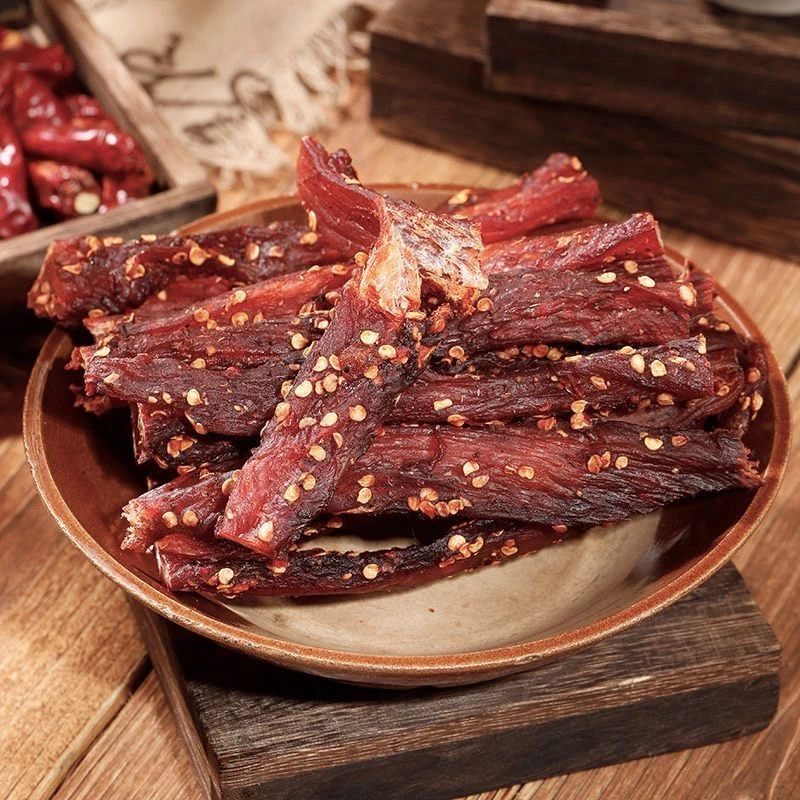 风干手撕肉干自然鸡胸肉条80g罐装即食鸡肉干鸡肉条网红休闲零食