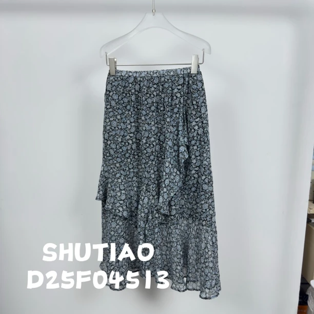 【SHUTIAO】2025夏季：新款小众设计款裙子D25F04513