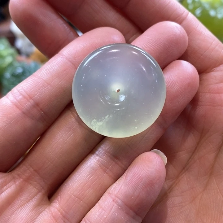 蛇纹石玉未镶嵌挂件