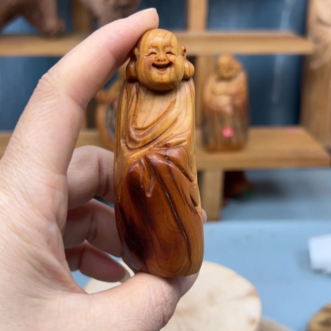 柏木崖柏木摆件手把件