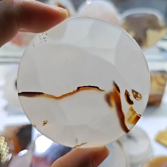 玛瑙/玉髓未镶嵌吊坠(不含链)40号