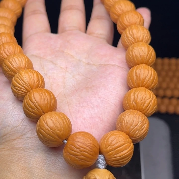 猴头核桃吊坠飞18聚宝盆手持24颗，坠舔