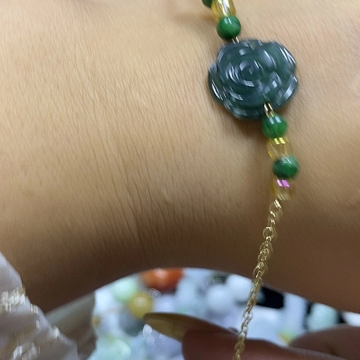 翡翠散珠天然翡翠