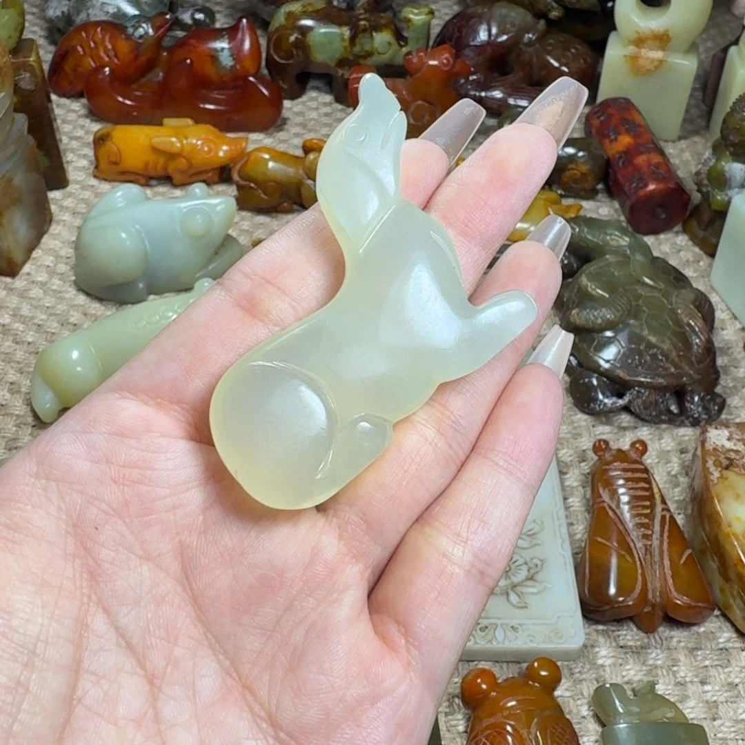 白玉菩提吊坠挂件