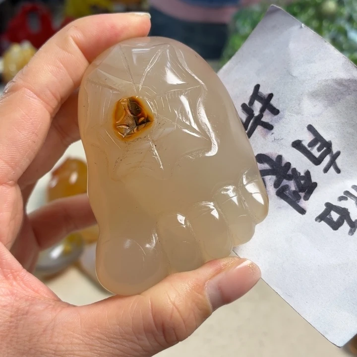玛瑙/玉髓未镶嵌吊坠(不含链)