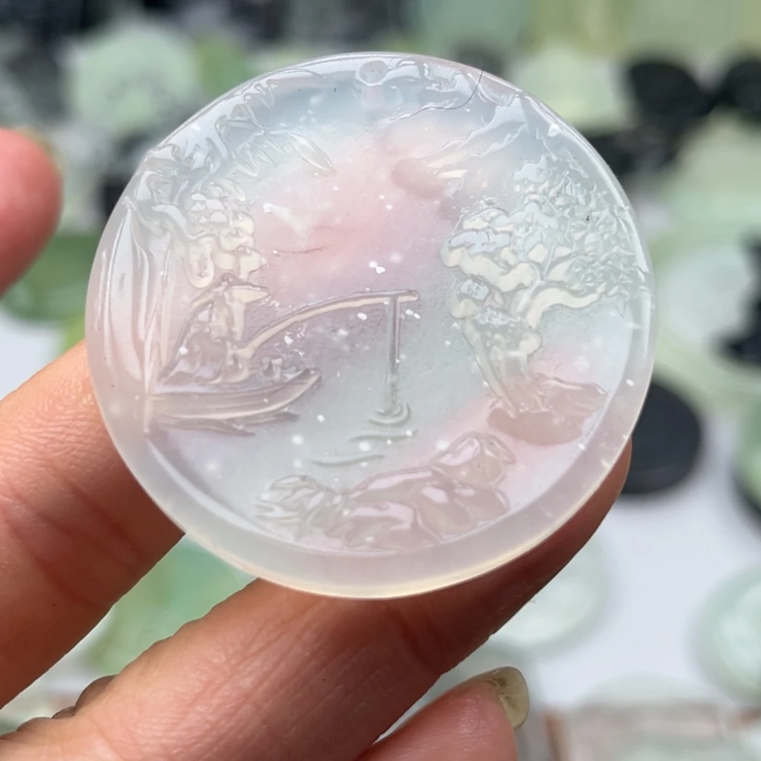 蛇纹石玉未镶嵌其他挂件