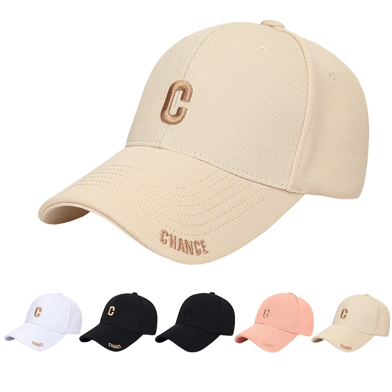 C轻奢潮品男女潮帽时尚户外休闲百搭四季通用韩版男士帽子透气