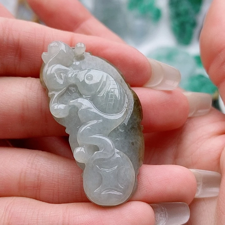 翡翠未镶嵌戒指翡翠