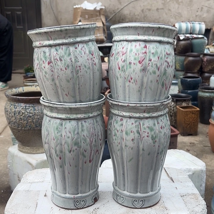 红陶四个口径13高23