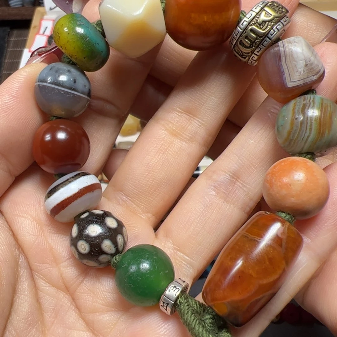 玛瑙/玉髓手链未镶嵌