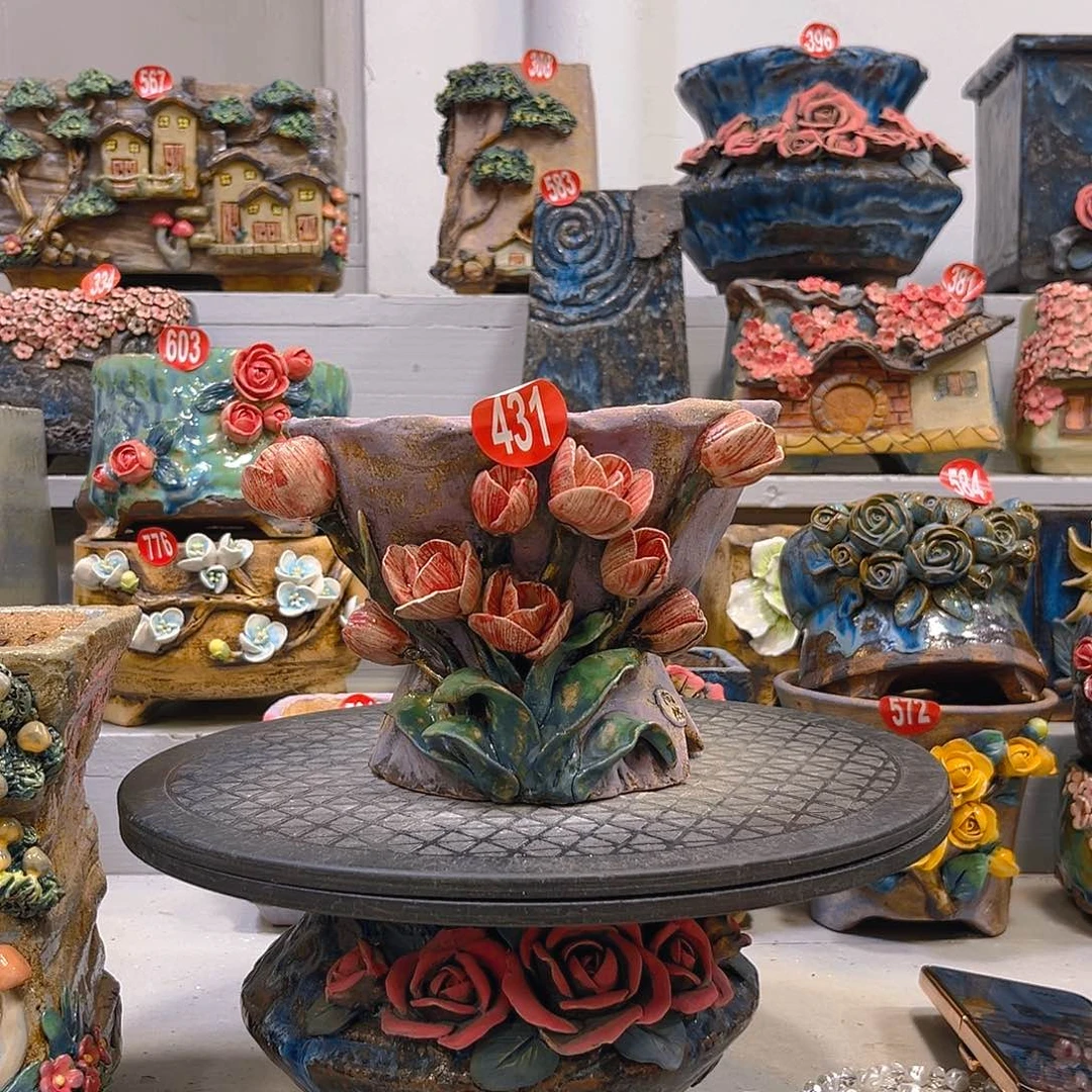 微瑕431 号陶然花器厂家直销