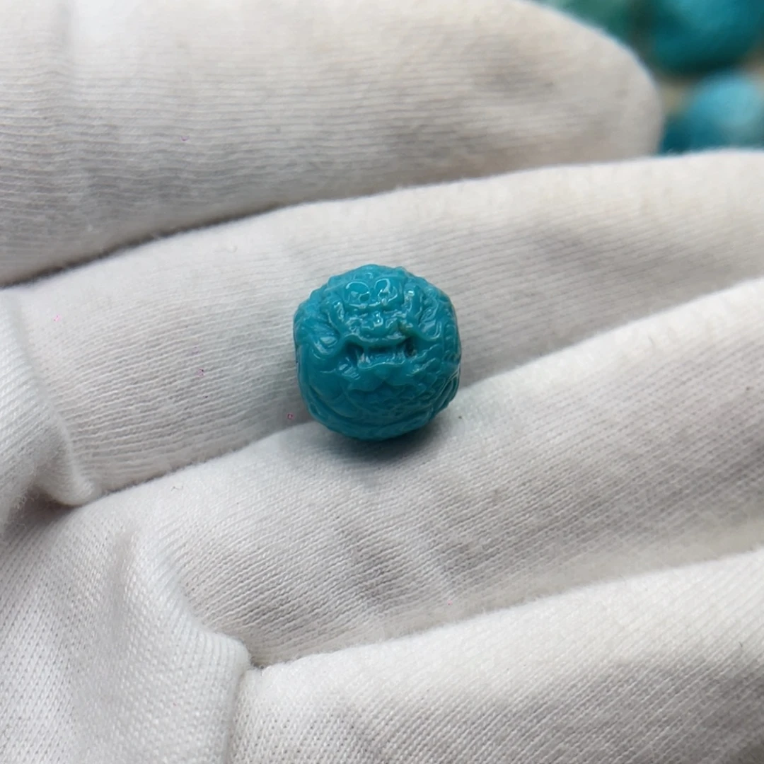 绿松石未镶嵌颈饰卡12.7-11.7