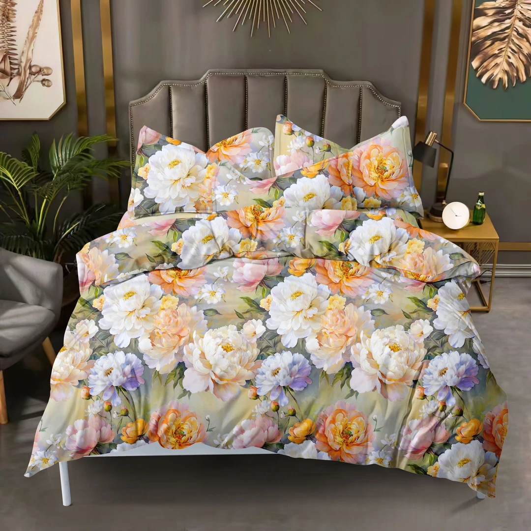 全棉布料 倾国倾城 四季款 免费加工