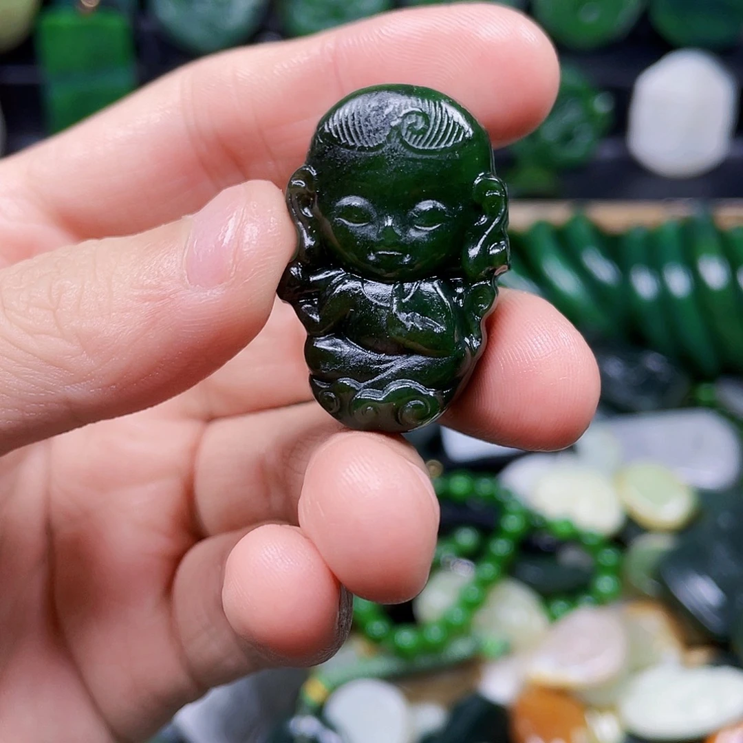 和田玉未镶嵌珠宝半成品